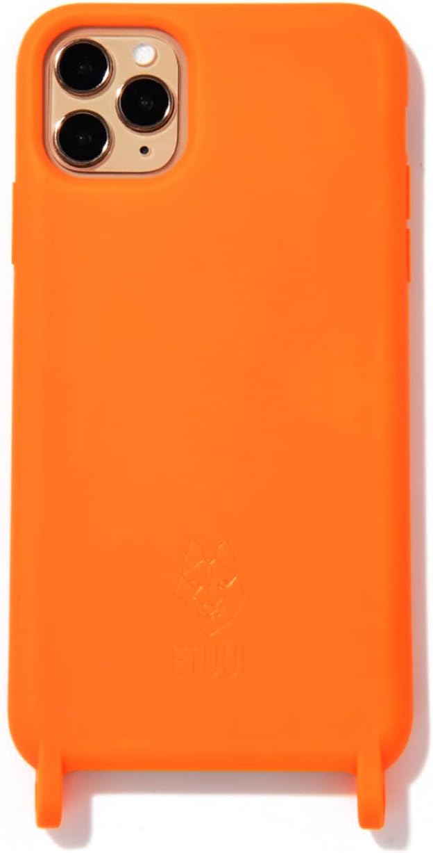ETUUI Silk Hook Hülle Apple iPhone 13 Mini in Orange - hochwertige Schutzhülle, Rundumschutz Handyhü