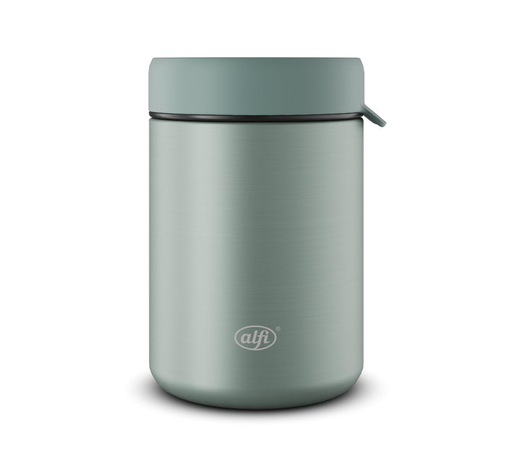 alfi ISO FOOD MUG 350ml, grün matt, Edelstahl Thermobehälter für Essen, Isolierbehälter für Suppen,