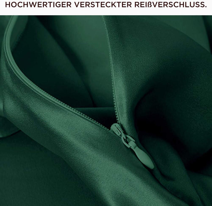 THXSILK 22 Momme Seide Kissenbezug - 100% Seide Kopfkissenbezug Sofakissenbezug Kinderwagen - Anti m