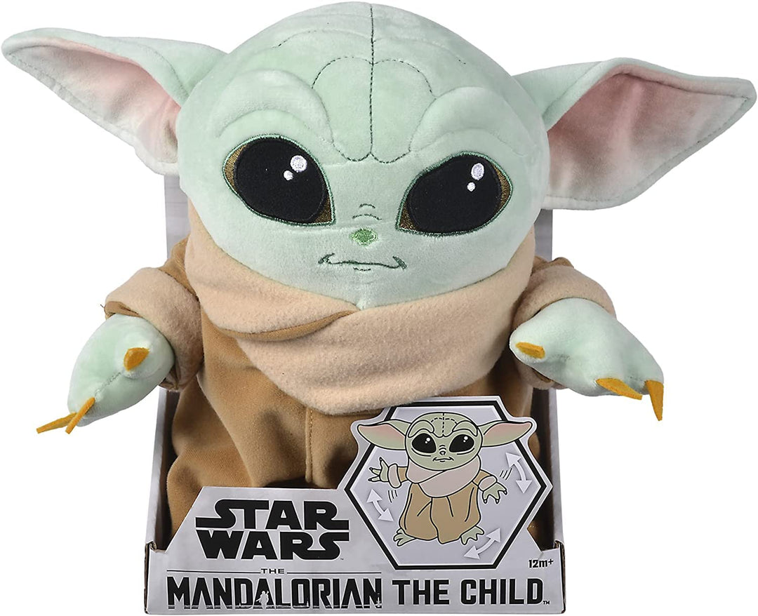 Simba 6315875802 - Mandalorian Ultimate Disney The Child Baby Yoda Plüschtier, 30 cm, in Displaybox,