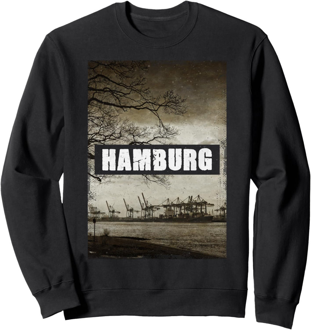 Moin Hamburger Streetwear Stadt Hamburg Sweatshirt