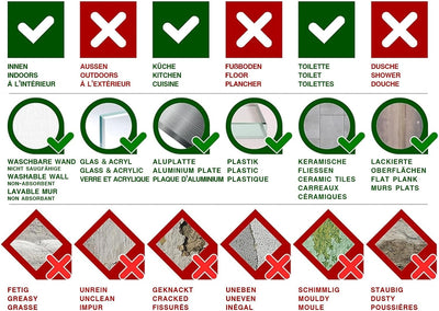 DIMEX Küchenrückwand Folie selbstklebend Obst | Klebefolie - Dekofolie - Spritzschutz für Küche | Pr