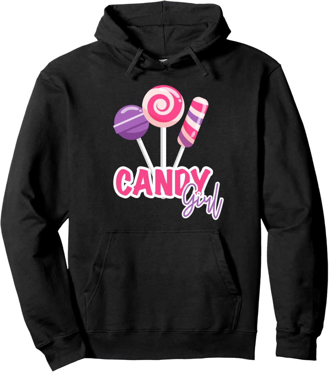 Candy Girl Lollipops Geschenk Pullover Hoodie