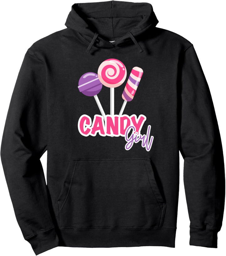 Candy Girl Lollipops Geschenk Pullover Hoodie
