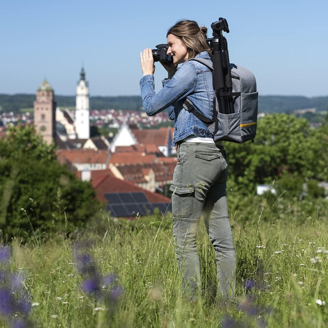 Hama Stativ Kamera "Action 165 3D" (Leichtes Fotostativ inkl. Handy-Halterung, Tripod mit 61-165cm H