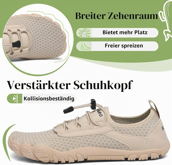 SAGUARO Badeschuhe Damen Aquaschuhe Herren Slip On Atmungsaktiv Schnelltrocknend Wasserschuhe Outdoo