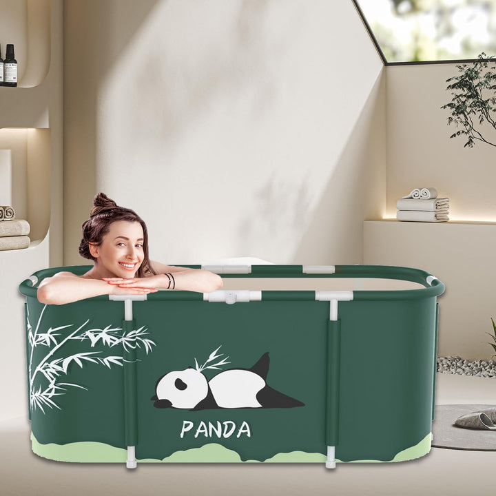 Badewanne Zusammenklappbare Badewanne Ideale Familienbadewanne Gartenpool für Kinder Leicht zu monti