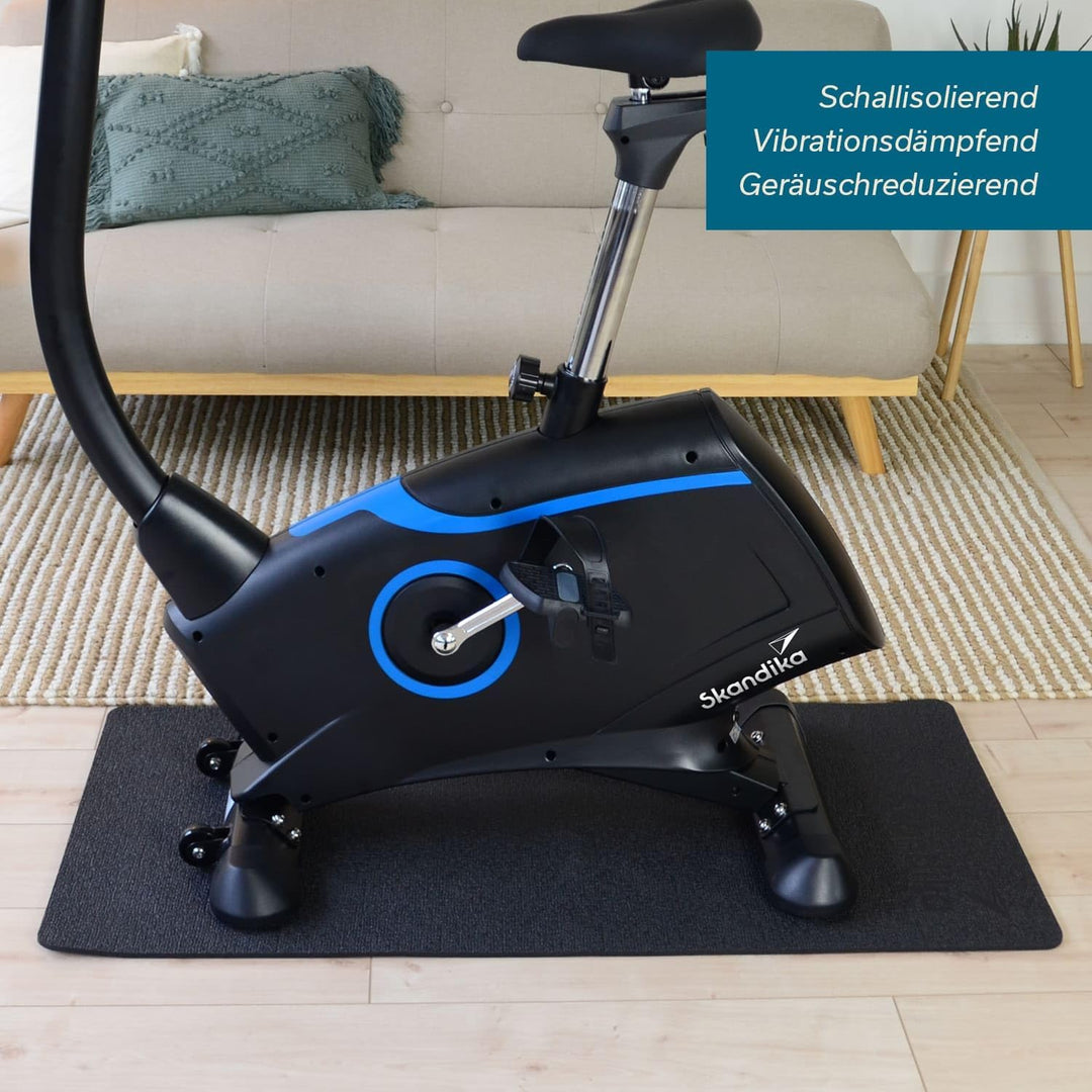 Skandika Bodenschutzmatte für Heimtrainer Rudergeräte und Vibrationsplatten | Made in Germany, Multi