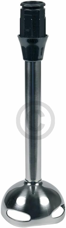 Mixfuss für Stabmixer kompatibel mit Siemens 12033217 Edelstahl-Mixfuss mit schwarzer Aufnahme kompa
