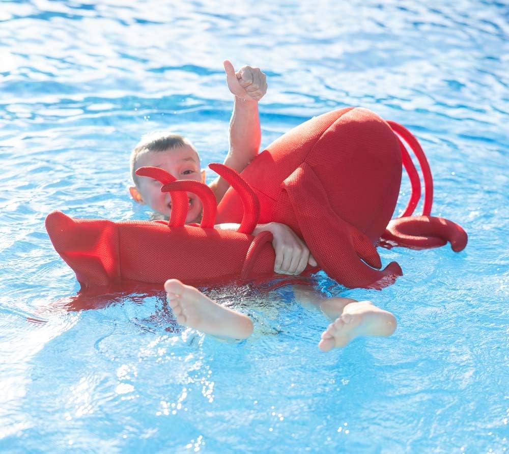 WESTMANN Pool Buddy | 130x68 cm | Bade- & Wasserspielzeug aus Mesh Gewebe | Schwimmobst und Tiere mi