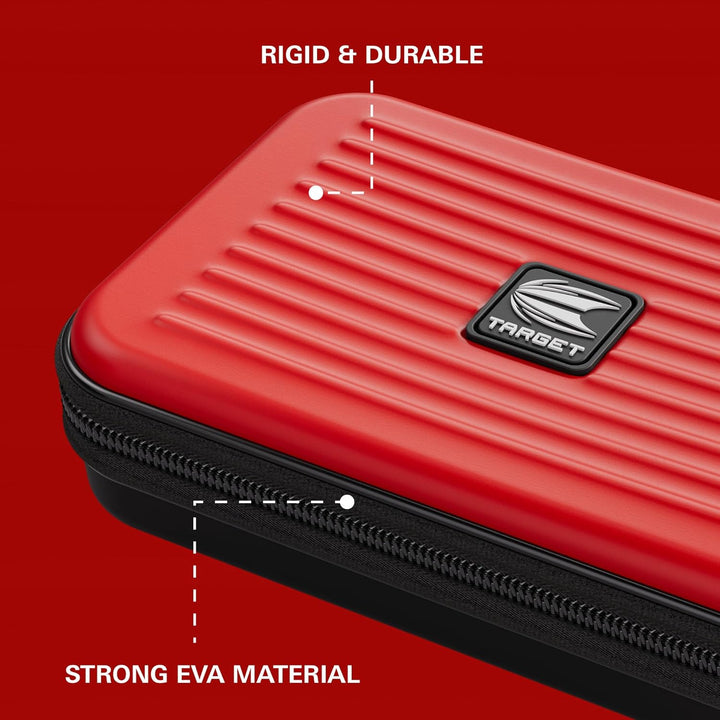 Target Darts Takoma XL Darts Case - Holds x 2 Satz Darts Brieftasche, Rot