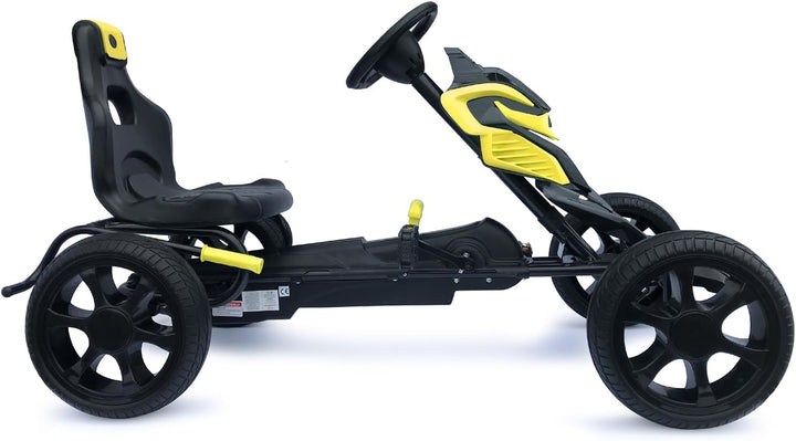 Kinder Pedal Go Kart - 5-12 Jahre, Mit Pedal, Shaum Reifen Eva Wheels