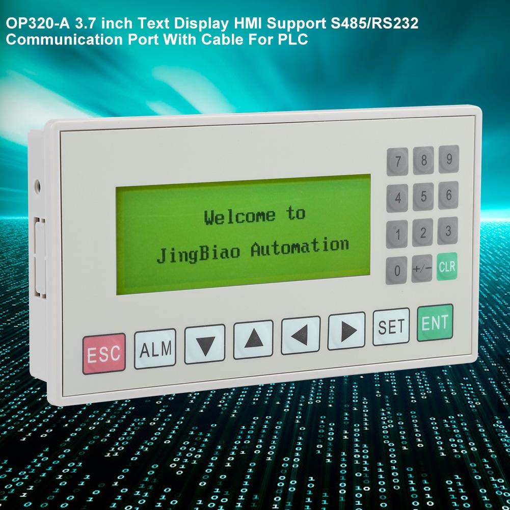 OP320-A 9,4 cm (3,7 Zoll) Text-Display, HMI Unterstützung S485/RS232 Kommunikations Anschluss mit Ka