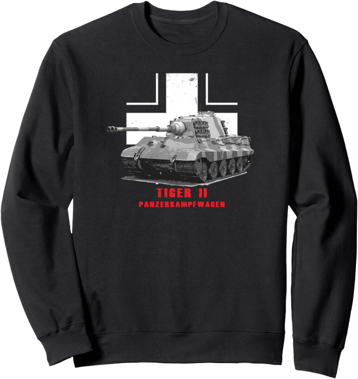 Panzerkampfwagen Tiger II WW2 Panzer Sweatshirt