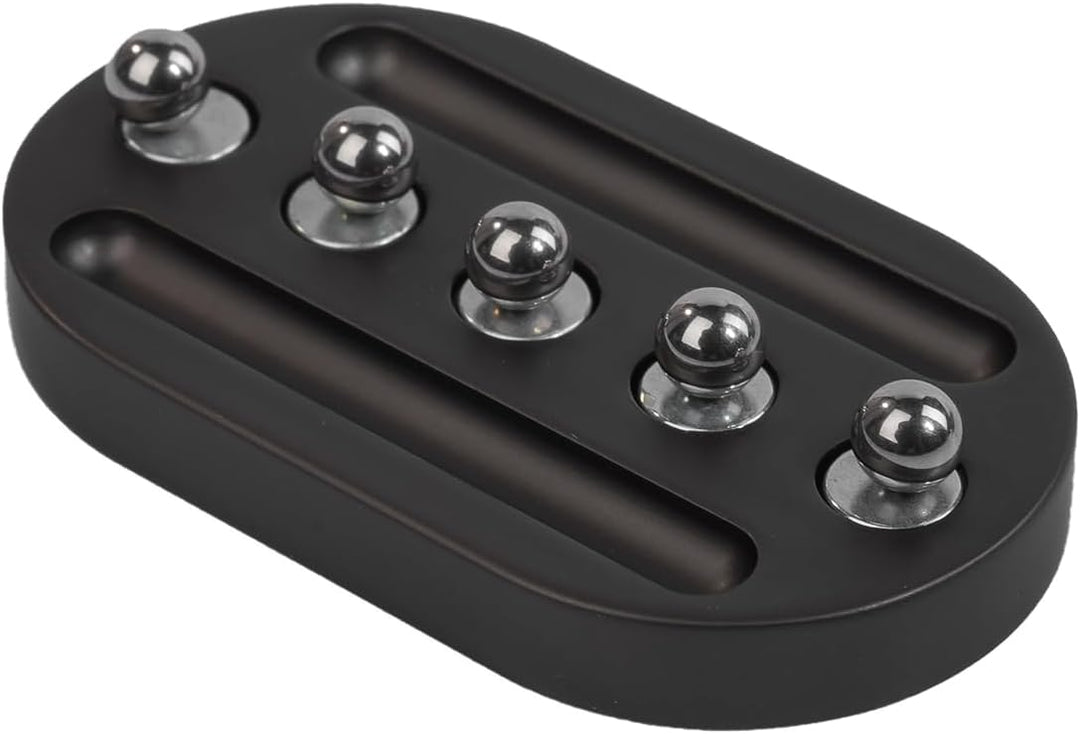 Slider-Metallblock, Slider-Block, Push-Slider, Fidget-Tools für Konzentration, Angst, Autismus, Stre