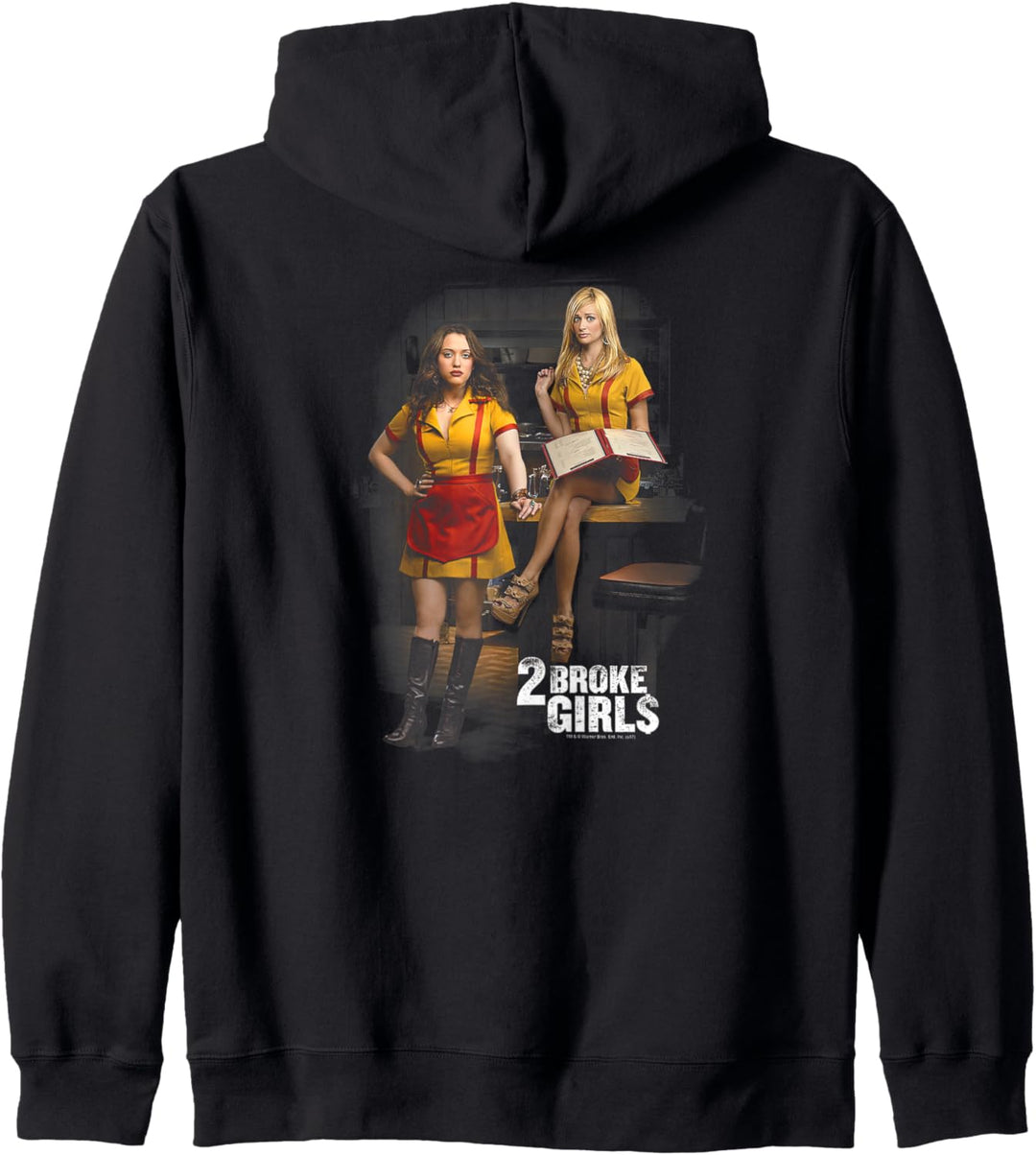 2 Broke Girls Max & Caroline Kapuzenjacke