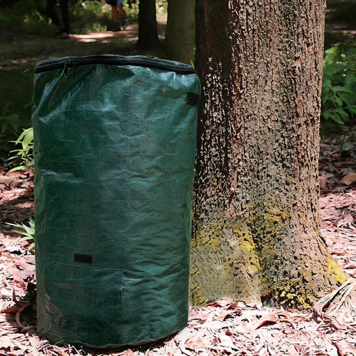 Kompost-Müllbeutel, 100 l, für den Aussenbereich, wiederverwendbar, Bioabfall, Garten, Hof, Kompostb