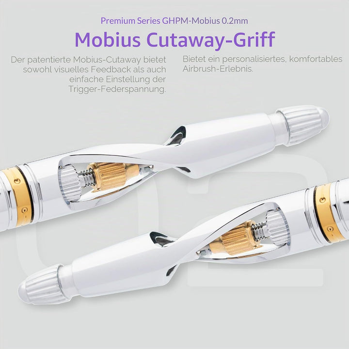 Gaahleri Airbrush Premium Serie GHPM-Mobius 0,2mm