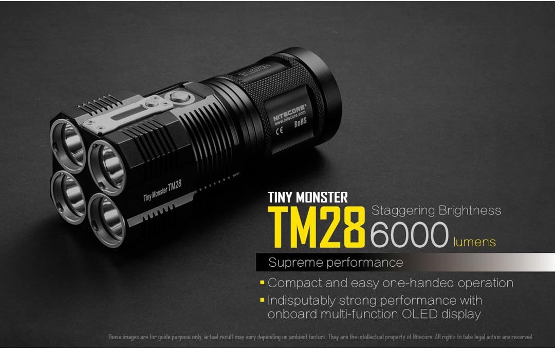 Nitecore Herren Tiny Monster Sporting Good, schwarz, L