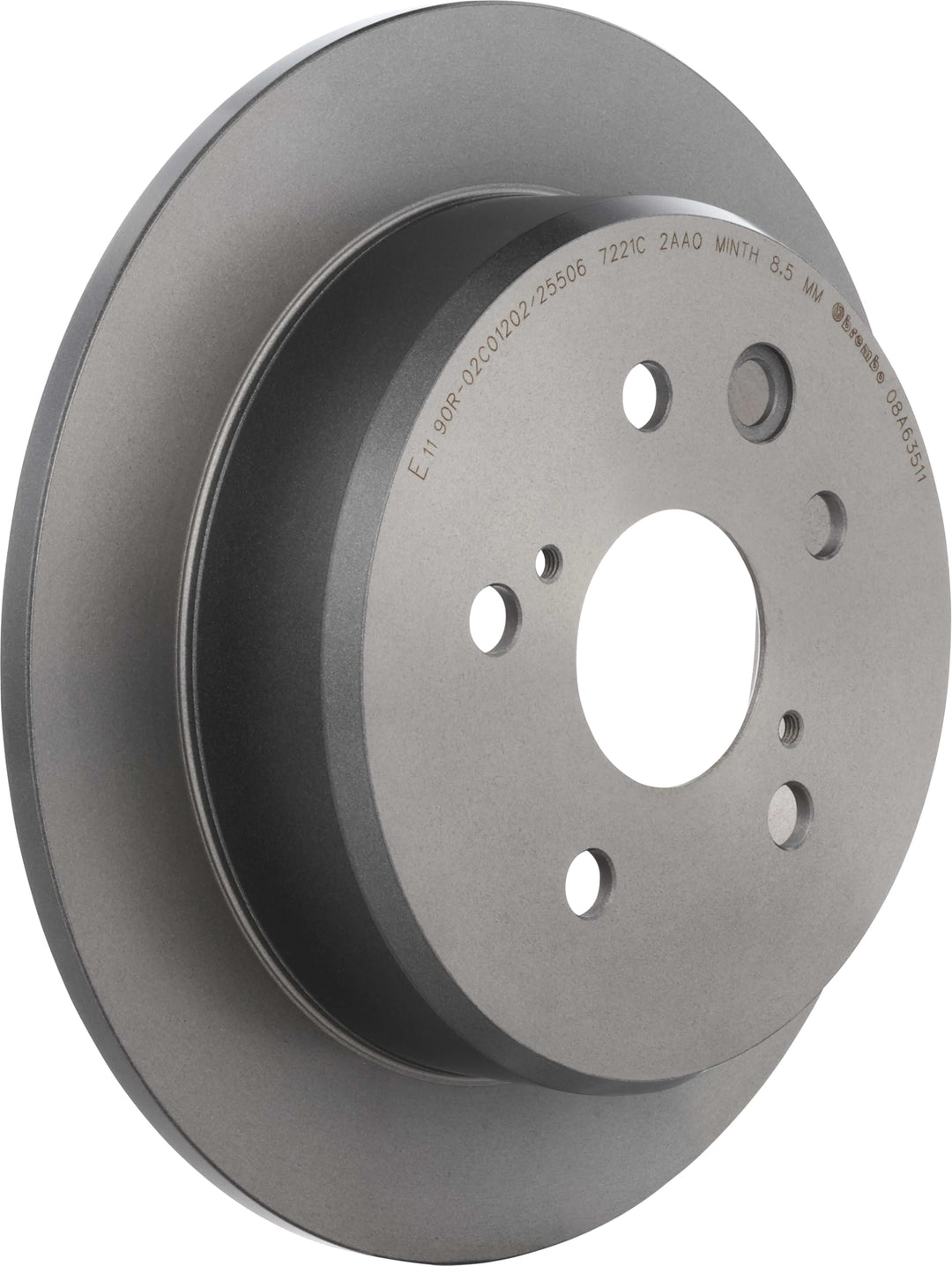 Brembo 08.A635.11 Hintere Bremsscheibe mit UV Lackierung, Anzahl 2