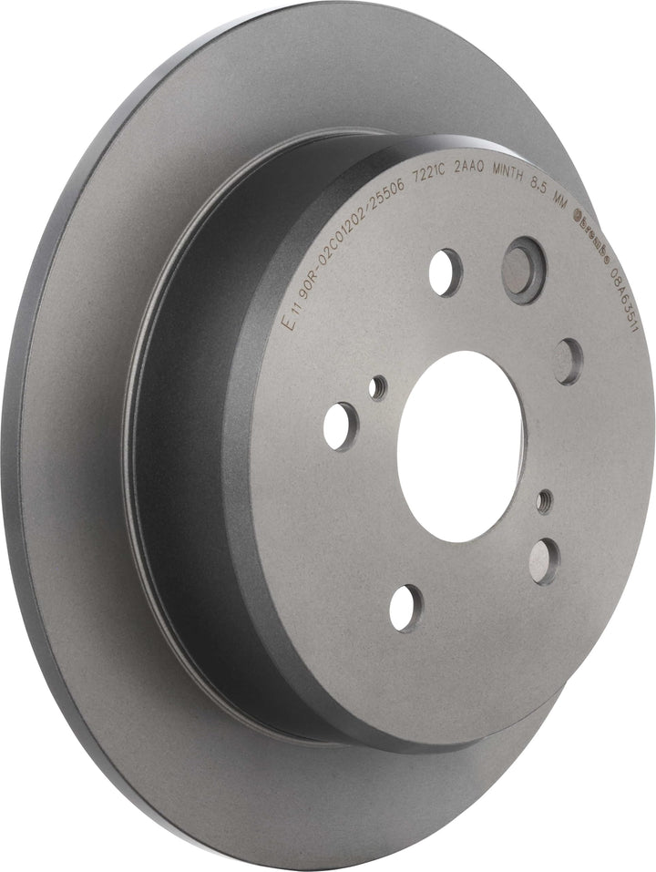 Brembo 08.A635.11 Hintere Bremsscheibe mit UV Lackierung, Anzahl 2