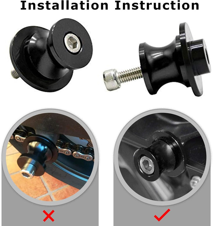 MT09/SP 2014-2022 pcs Montageständer Racingadapter M6 Bobbins CNC Ständeraufnahme Für MT-09/SP MT09/