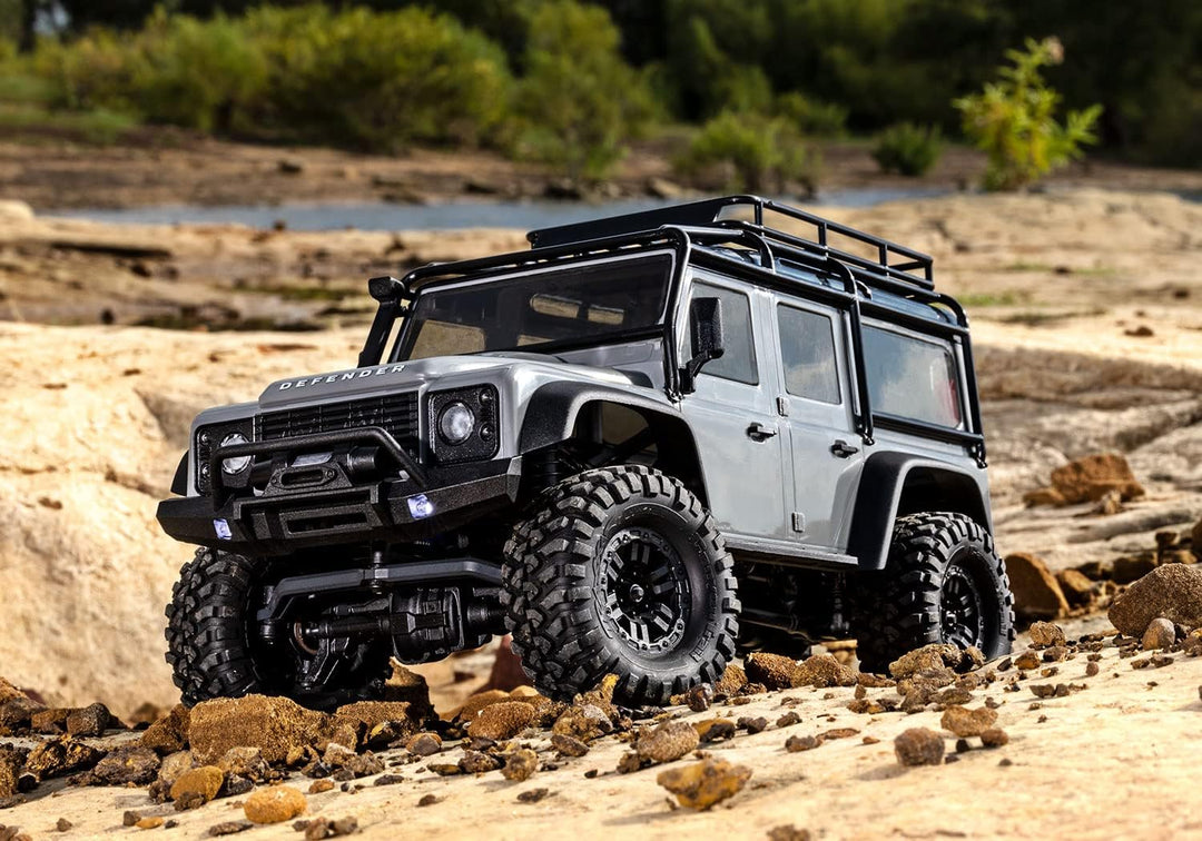TRAXXAS TRX-4m LR Defender 4x4 Brushed 1:18 RC Modellauto Elektro Crawler Allradantrieb (4WD) RTR 2,