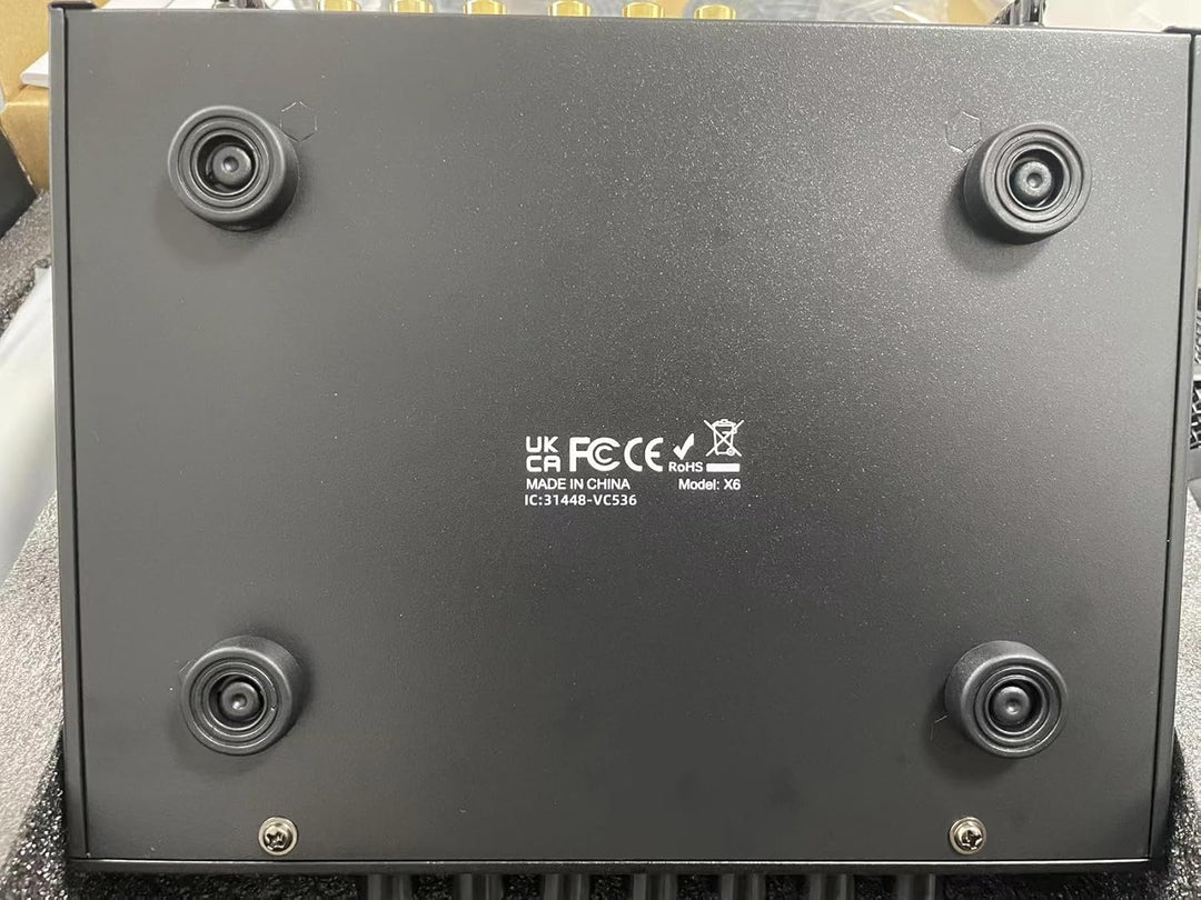PROZOR UHF Funkmikrofon Set 2X Drahtlos Dynamisch Mikrofone + 2-Kanal UHF Empfänger Festfrequenz Blu