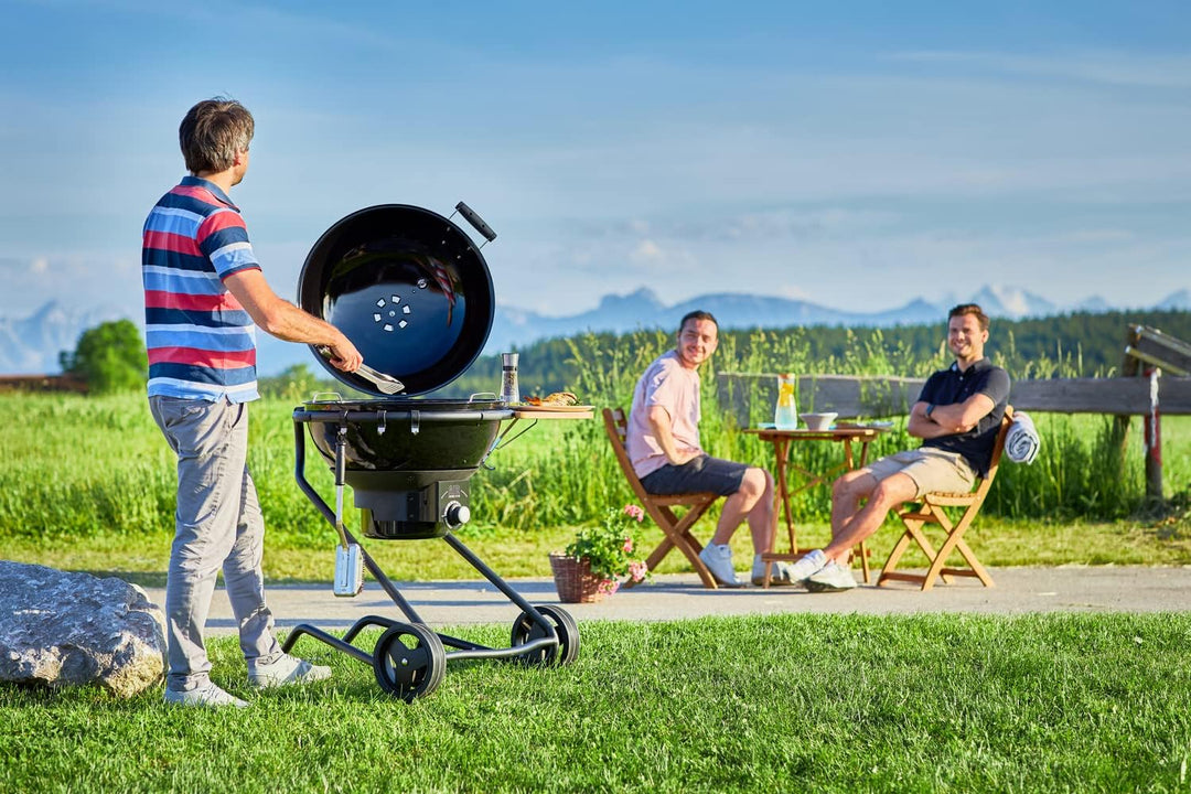 RÖSLE VARIO+ Grillrost, Hochwertiger Grillrost aus Edelstahl für VARIO-Einsätze, für Holzkohle Kugel