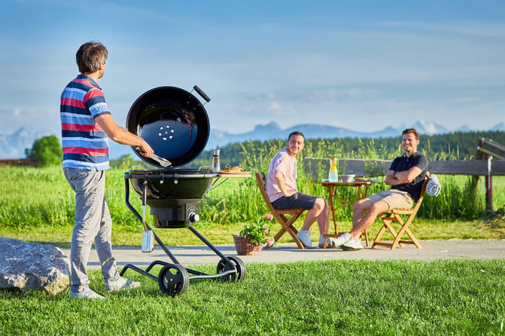 RÖSLE VARIO+ Grillrost, Hochwertiger Grillrost aus Edelstahl für VARIO-Einsätze, für Holzkohle Kugel