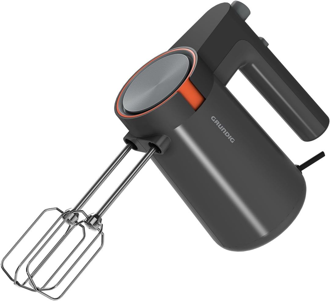 Grundig HM 5320 Handmixer, 425 W Leistung, 5 Geschwindigkeitsstufen + Turbostufe, Hochwertige Edelst