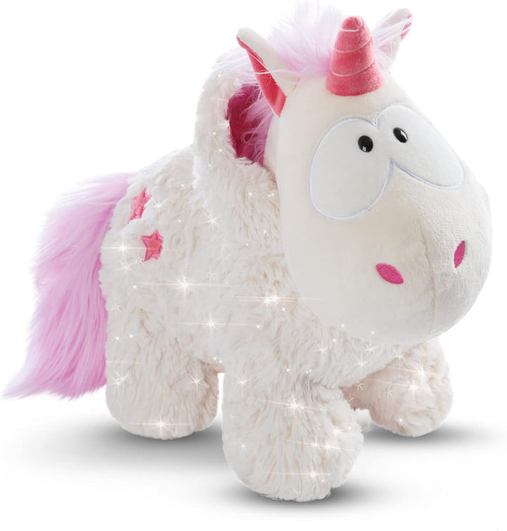 NICI Kuscheltier Einhorn Theodor im Schneeanzug 32 cm I Plüschtier für Mädchen, Jungen & Babys I Fla