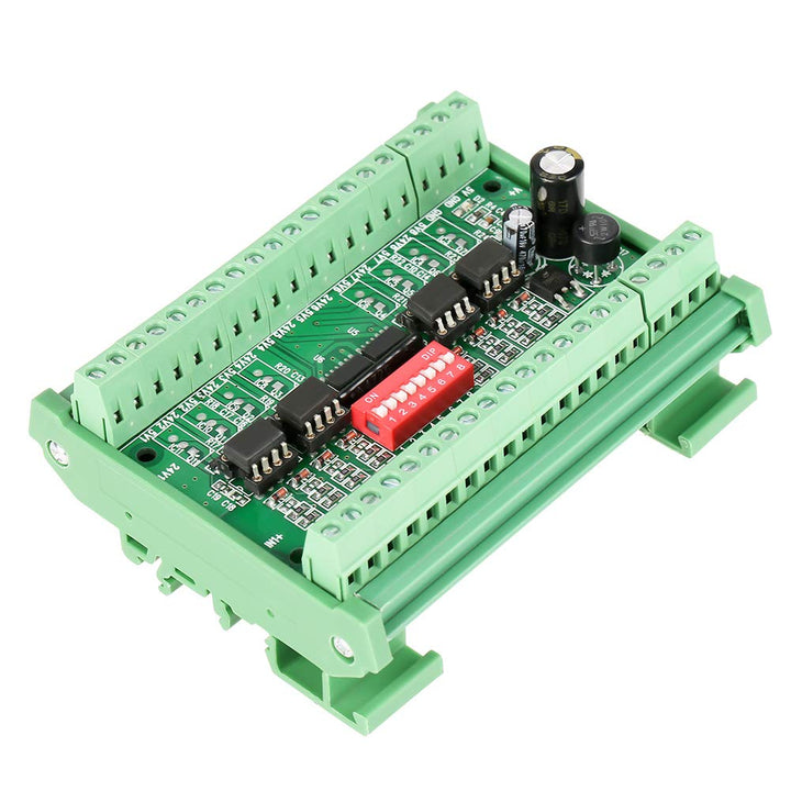 8 Kanal Pegelwandler Modul, NPN/PNP zu NPN Spannungswandler, 5V / 24V Rechtecksignal Umwandler Modul