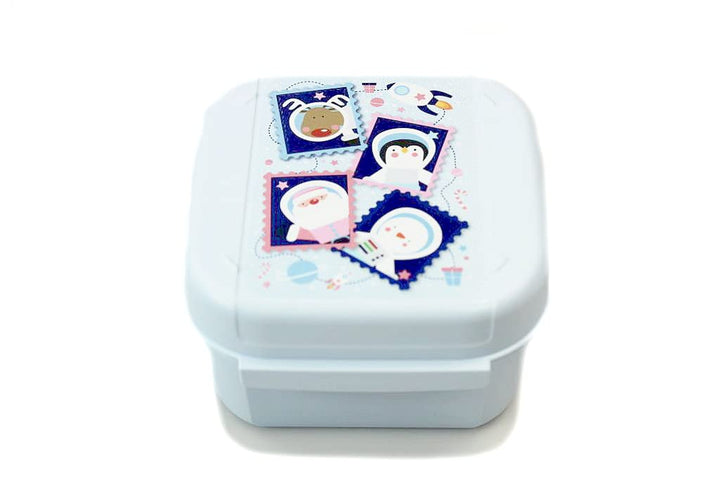 Tupperware TUPPERWAREBellevue Weihnachten Universum 450ml blau Vorratshaltung Vorrat Apollo Royal Mi