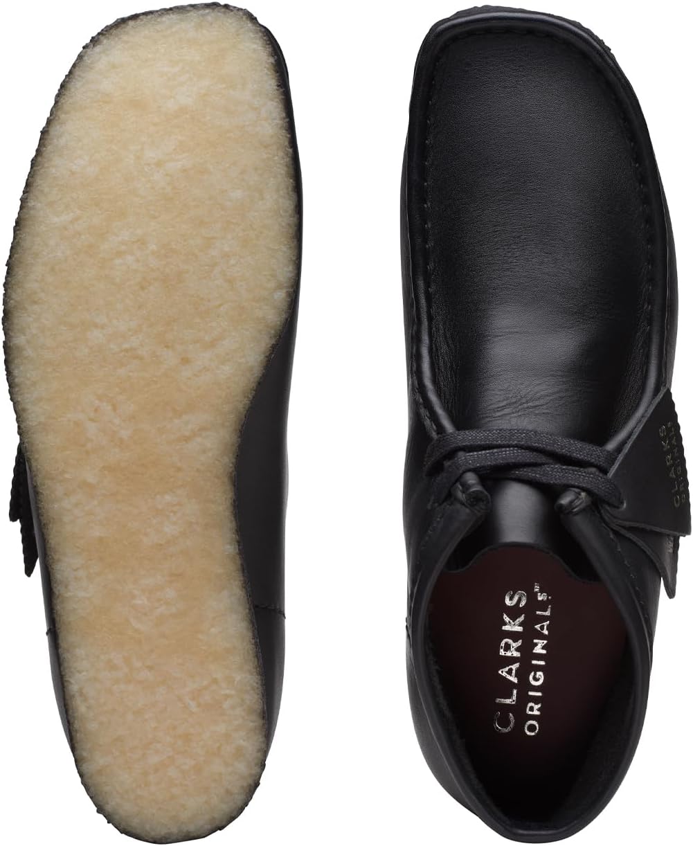 Clarks Originals Wallabee Boot Mens - Black - 43 EU