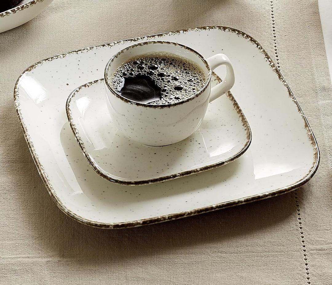 Ritzenhoff & Breker Kaffeeservice Casa, 12-teilig, Creme, 33 x 33 x 18 cm Kaffeeservice Creme, Kaffe