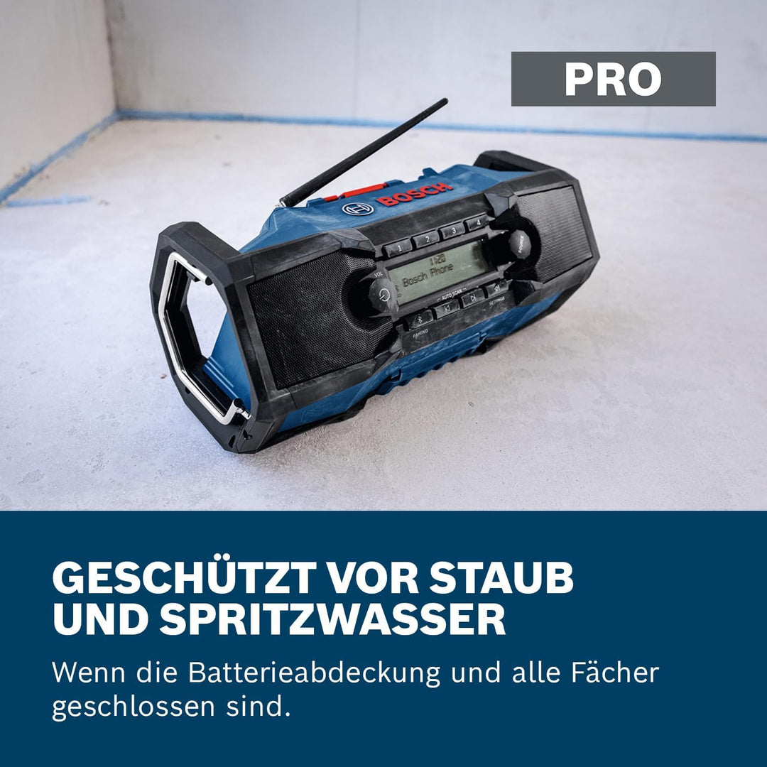 Bosch PRO 18V System Akku-Radio GPB18V-3SC