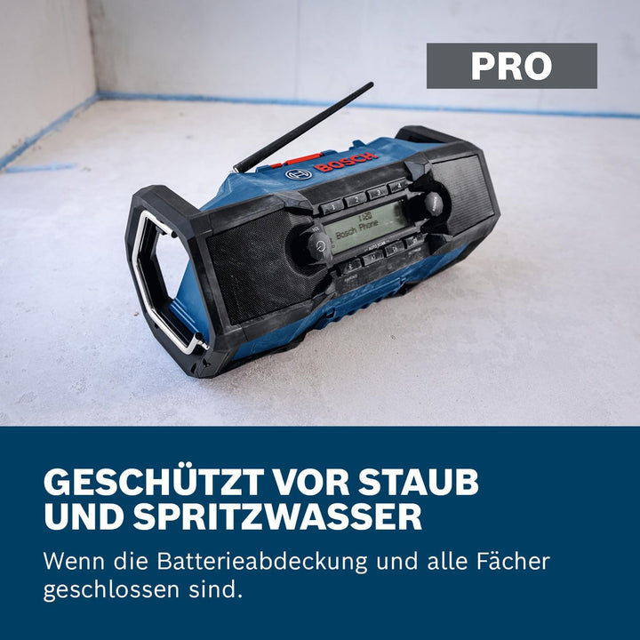 Bosch PRO 18V System Akku-Radio GPB18V-3SC