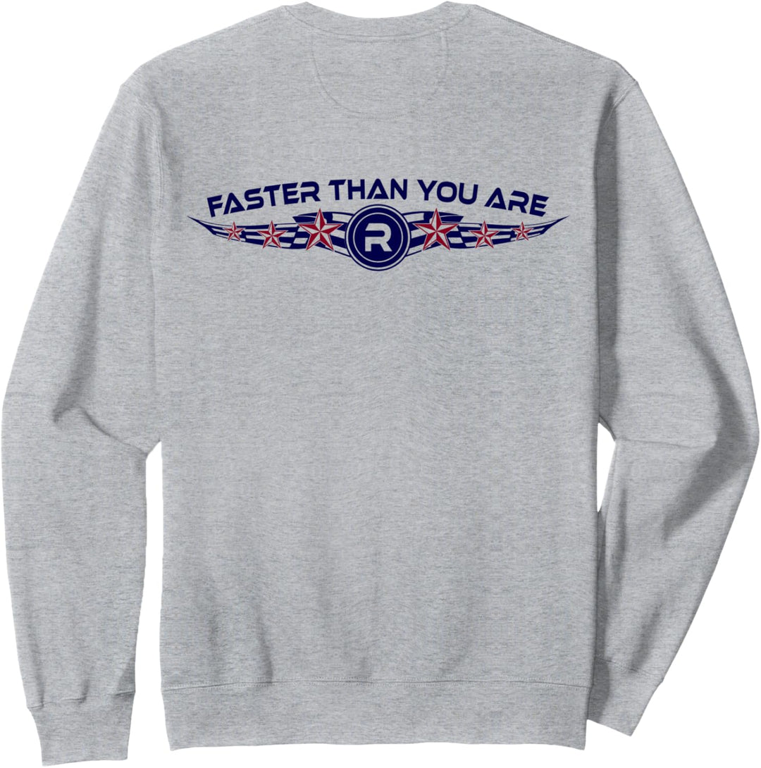 Rebell Motorsports Star-Trek Schneller doppelseitig Sweatshirt