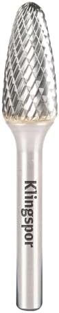 Klingpsor 296010 HF 100 F, Hartmetall-Frässtift, 12,7X25X6, 6, 1