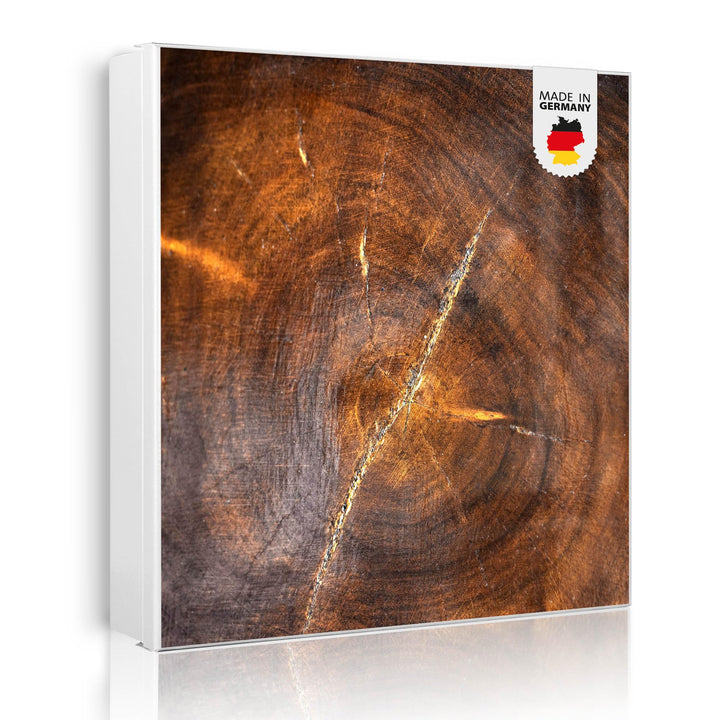 banjado Grosser Schlüsselkasten Glas - Schlüsselbox 30x30cm mit 50 Haken - Schlüsselkasten modern fü