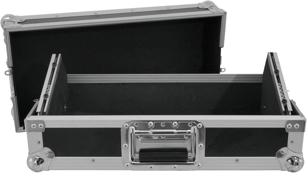 ROADINGER Mixer-Case Profi MCA-19, 4HE, sw | Flightcase für 483-mm-Geräte (19")