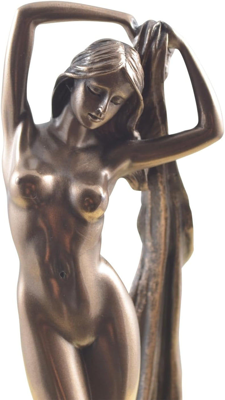 Veronese by Joh. Vogler GmbH Weiblicher Akt Frau hält Ihr Tuch über den Kopf Figur Skulptur