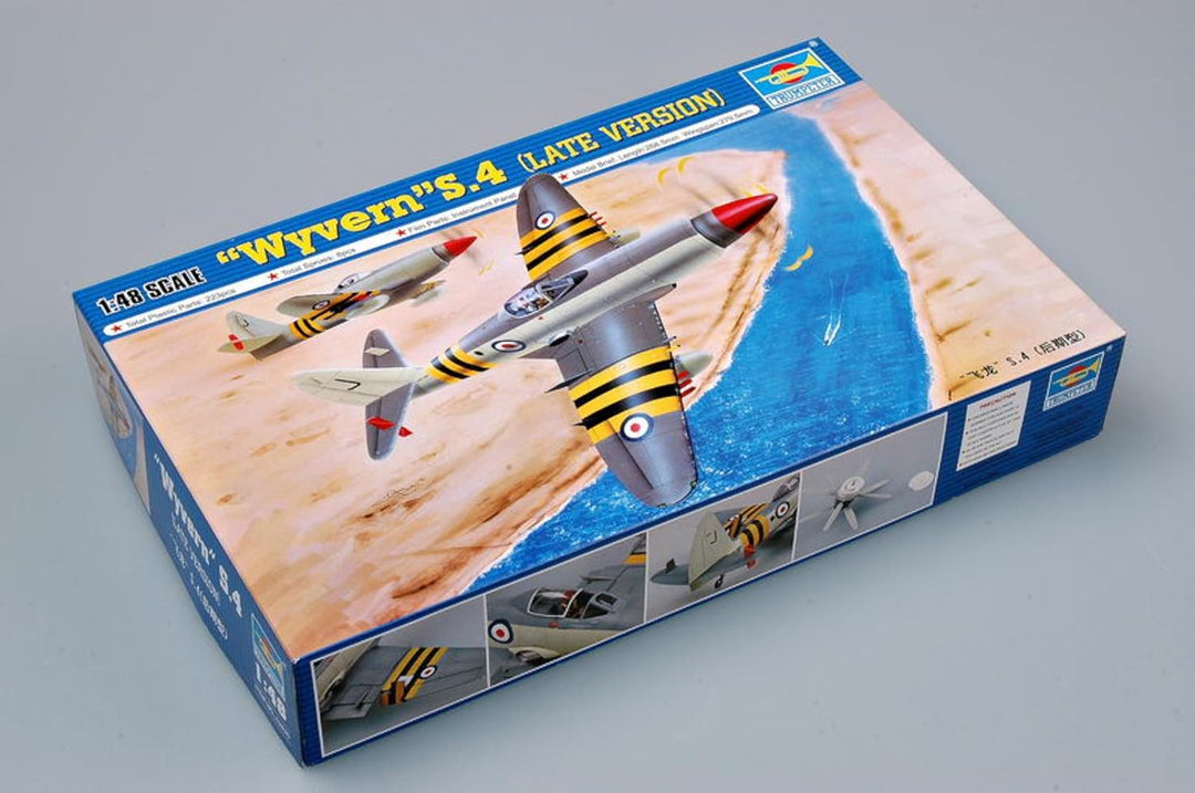 Trumpeter 02820 Modellbausatz Westland Wyvern S. 4 Späte Version