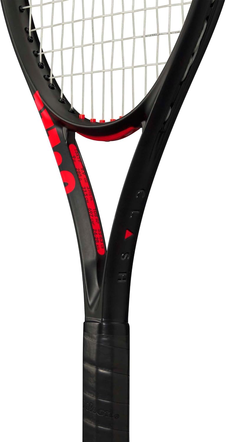 Wilson Clash 108 V3 Tennisschläger, Verbesserter Sweetspot, Mühelose Power, Konstante Kontrolle, Lei