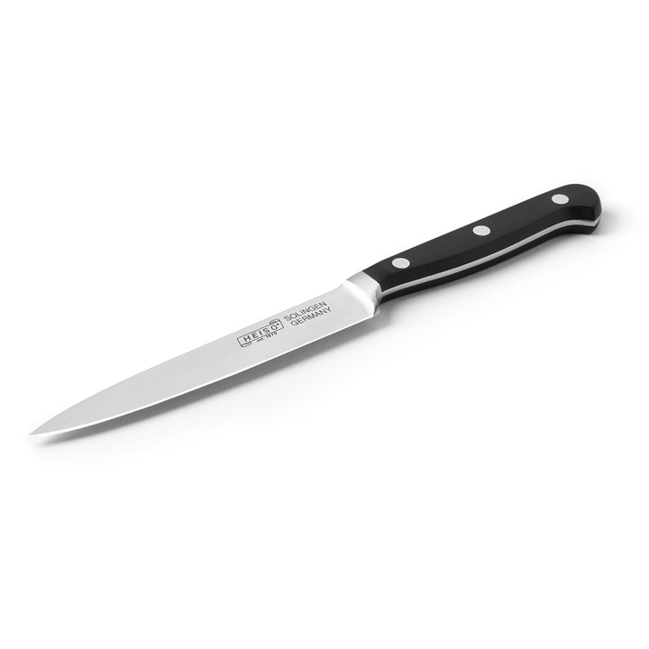 HEISO - Spickmesser - PREMIUM SERIE - rostfreie 13cm Klinge - Garniermesser Made in Solingen - Gemüs