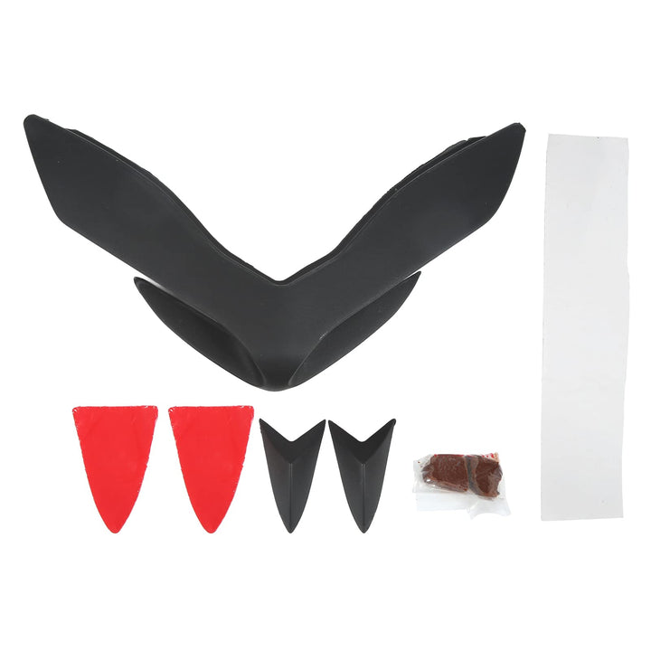 Motorrad-Frontverkleidung, Gummi-Motorrad-Scheinwerfer-Verkleidungsabdeckung Front Beak Nose Cone Ex