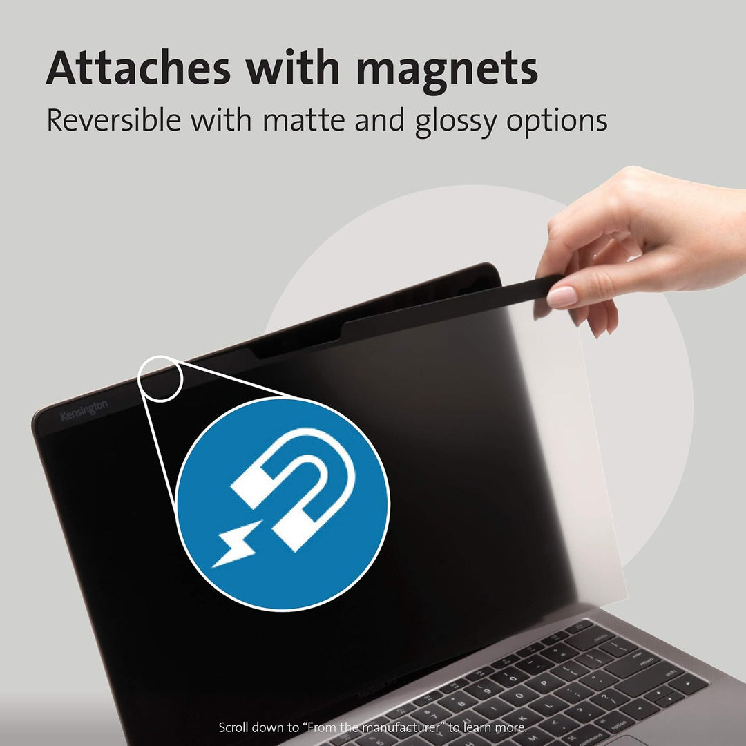 Kensington MagPro™ Elite Magnetischer Sichtschutz für MacBook Pro 13 Zoll (K58360WW) 13.3" MacBook P