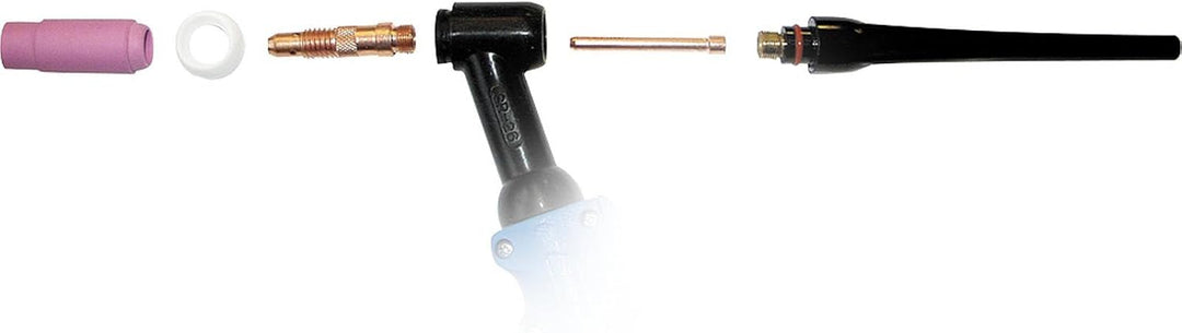 de: WIG Keramikdüse für SR17 / SR26 mit Gaslinse div. Grössen VPE 3 Stk., Grösse:7 7 (11 mm), 7 (11
