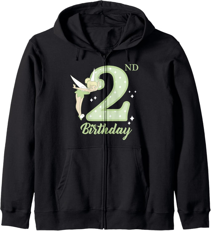 Disney Peter Pan 2nd Birthday Tinkerbell Portrait Kapuzenjacke